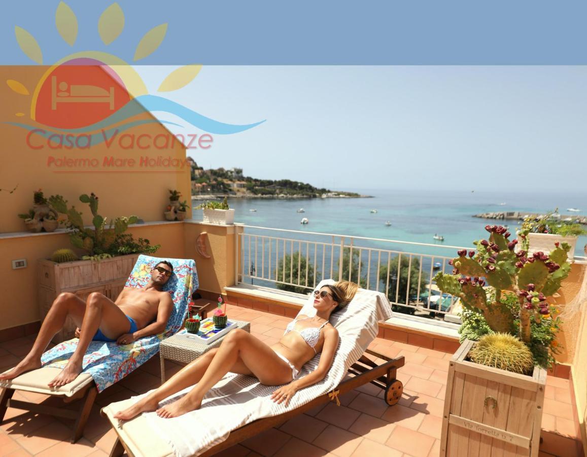 Palermo Mare Holidays Sferracavallo Dış mekan fotoğraf